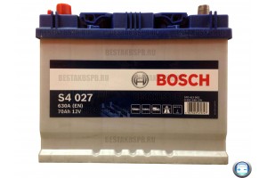 Аккумулятор Bosch S4 Asia 027 570 413 063
