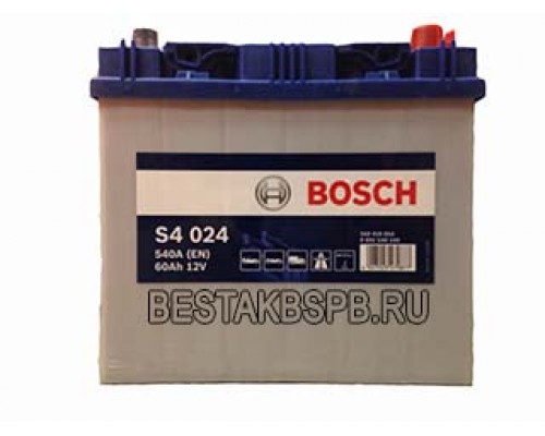 Аккумулятор Bosch S4 025 Asia 560 411 054