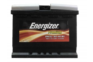 Аккумулятор Energizer Premium 63 ah EM63L2