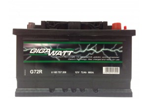 Аккумулятор Gigawatt G72R