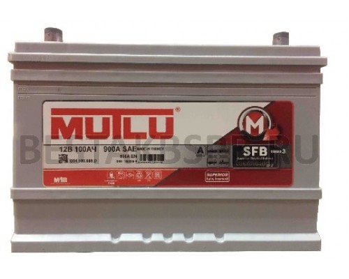 Аккумулятор MUTLU 100 а/ч (115D31FL)