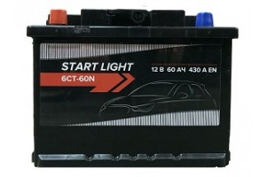 Аккумулятор START LIGHT 60L 430А