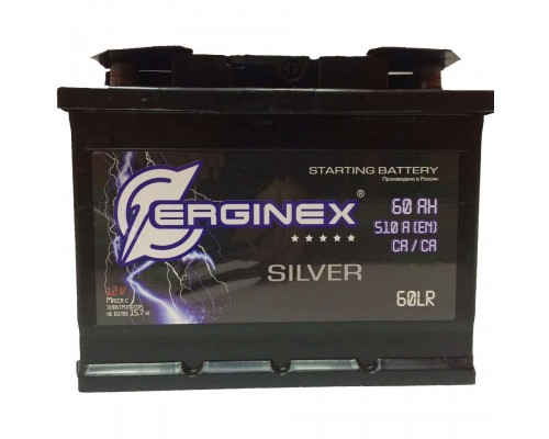 Аккумулятор Erginex 6СТ 60 LR