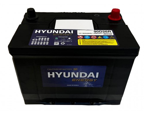 Аккумулятор автомобильный HYUNDAI CMF90D26R
