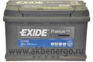 Аккумулятор Exide Premium EA1000