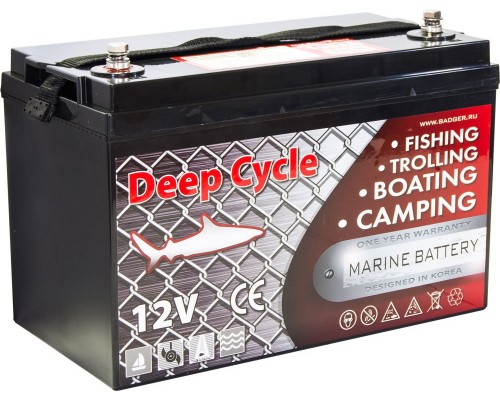 Аккумулятор Marine Deep Cycle 6FM100D-X AGM
