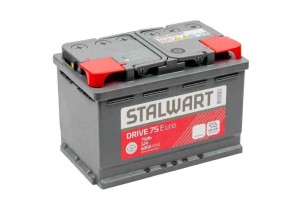 Аккумулятор автомобильный STALWART DRIVE 75R