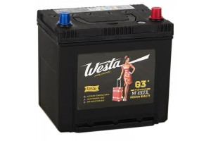 Аккумулятор автомобильный WESTA BLACK ASIA EFB 65R (D23 Q85)