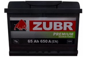 Аккумулятор ZUBR PREMIUM 63.1